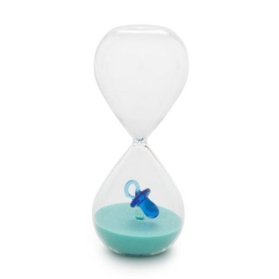 Henriette - Clessidra Bimbo Sabbia Azzurra - Vetro - Multicolor