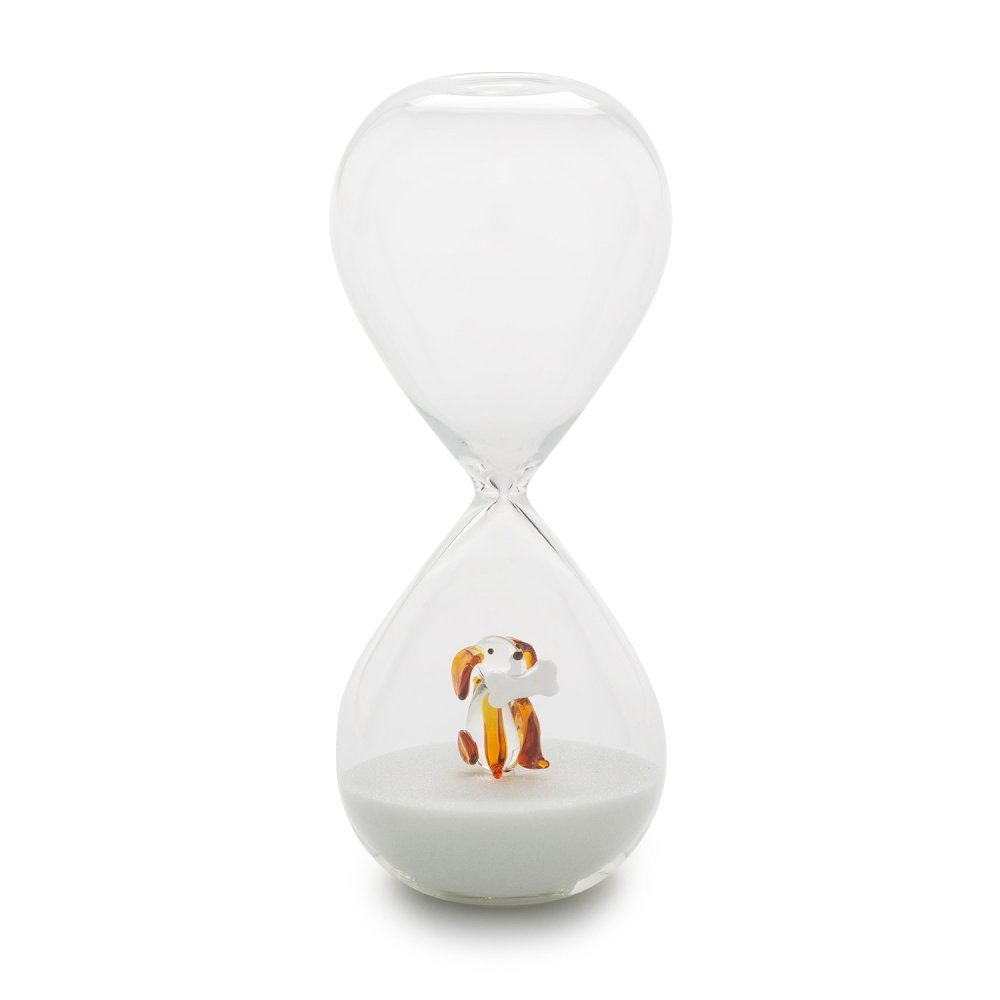 Henriette - Clessidra Cane Ambra - Vetro - Multicolor