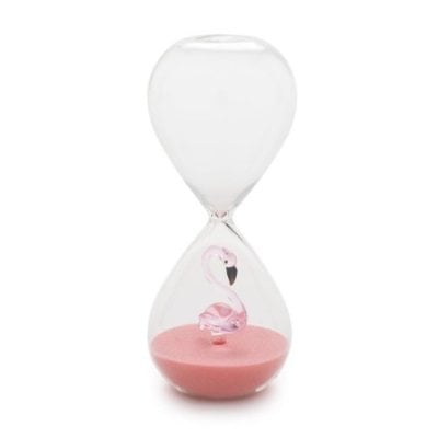 Henriette - Clessidra Fenicottero - Vetro - Rosa