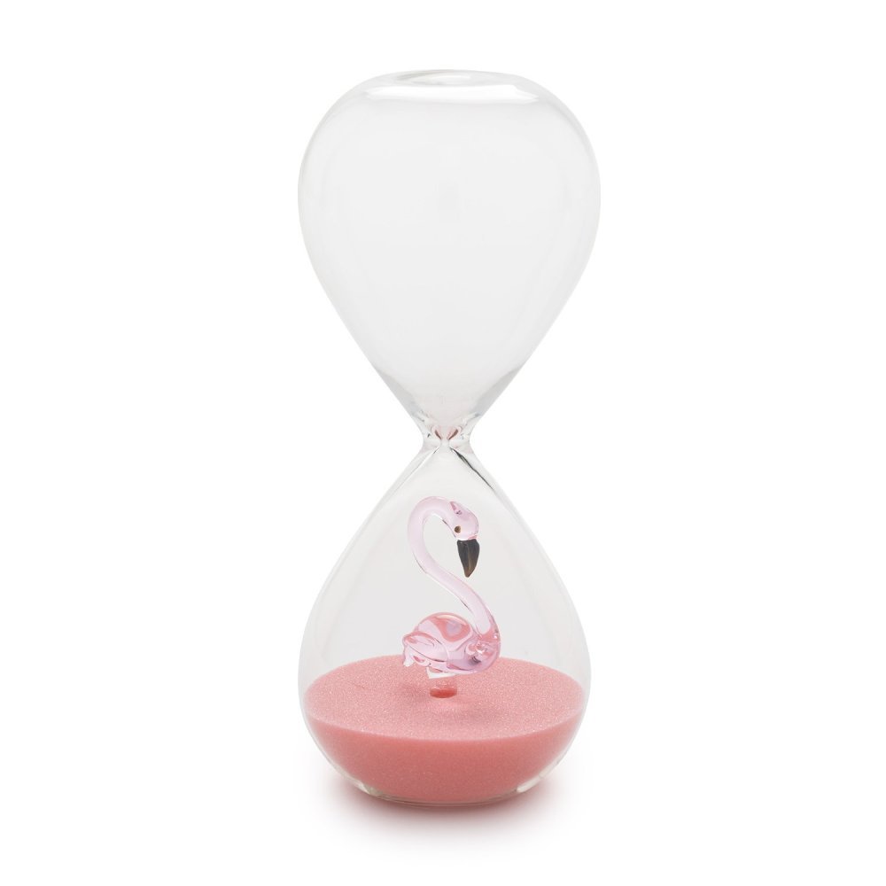 Henriette - Clessidra Fenicottero - Vetro - Rosa