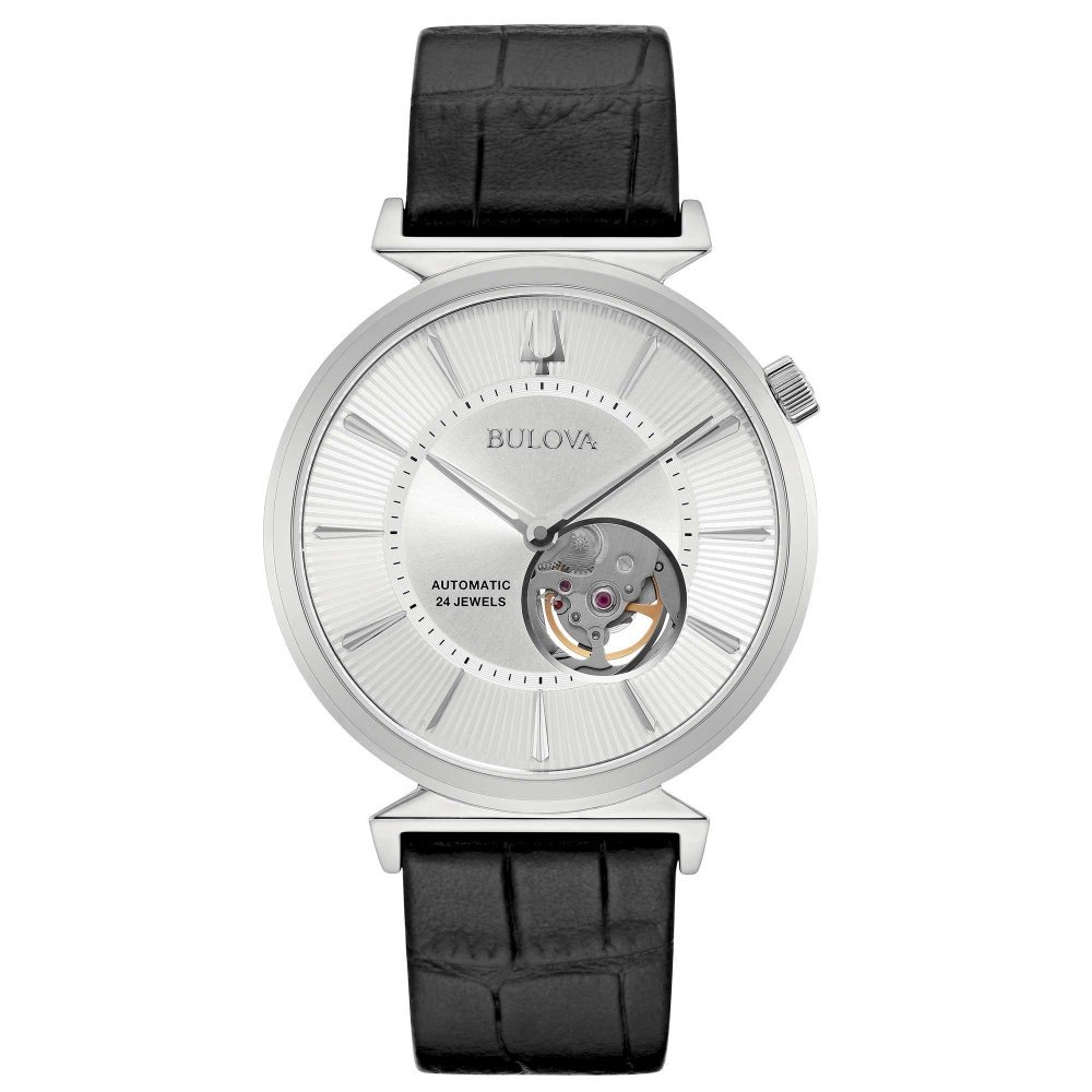 Bulova - Regatta Automatic - Acciaio - Pelle