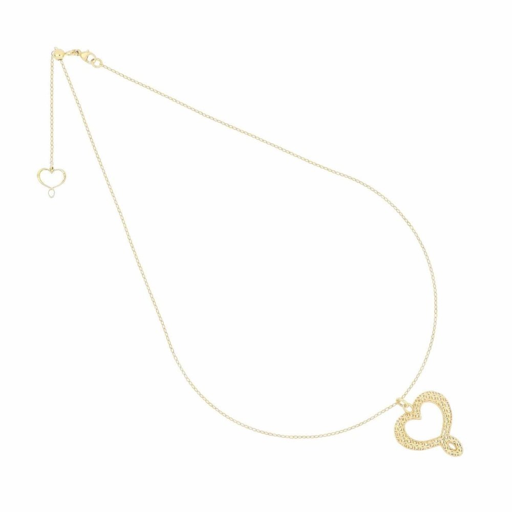 Maman Et Sophie - Girocollo Cuore - Argento 925 - Oro