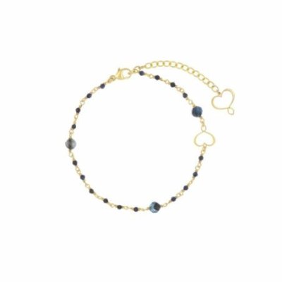 Maman Et Sophie - Bracciale Rosario - Zaffiro - Acquamarina