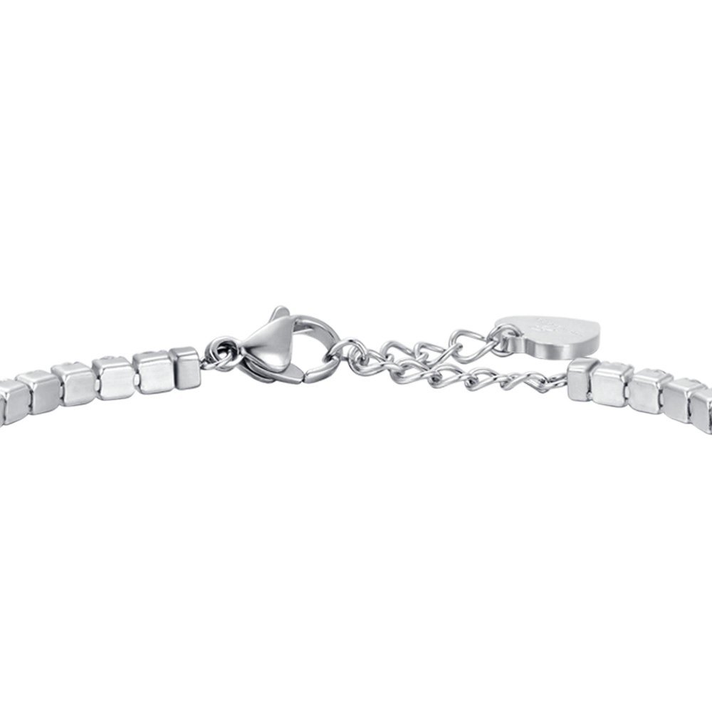 Luca Barra - Bracciale Tennis - Acciaio - Cristalli