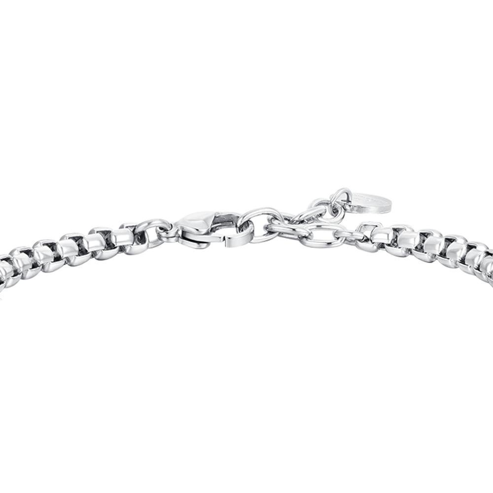 Luca Barra - Bracciale Uomo - Acciaio E Ceramica