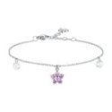 Luca Barra - Bracciale Fiore - Acciaio - Zircone