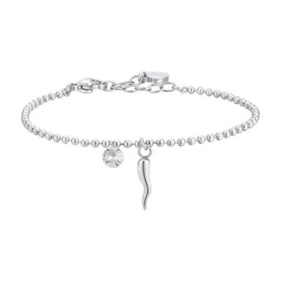Luca Barra - Bracciale Donna - Acciaio - Corno