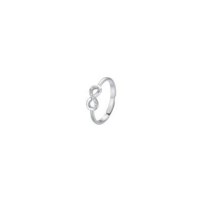 Luca Barra - Anello Donna - Acciaio - Zirconi