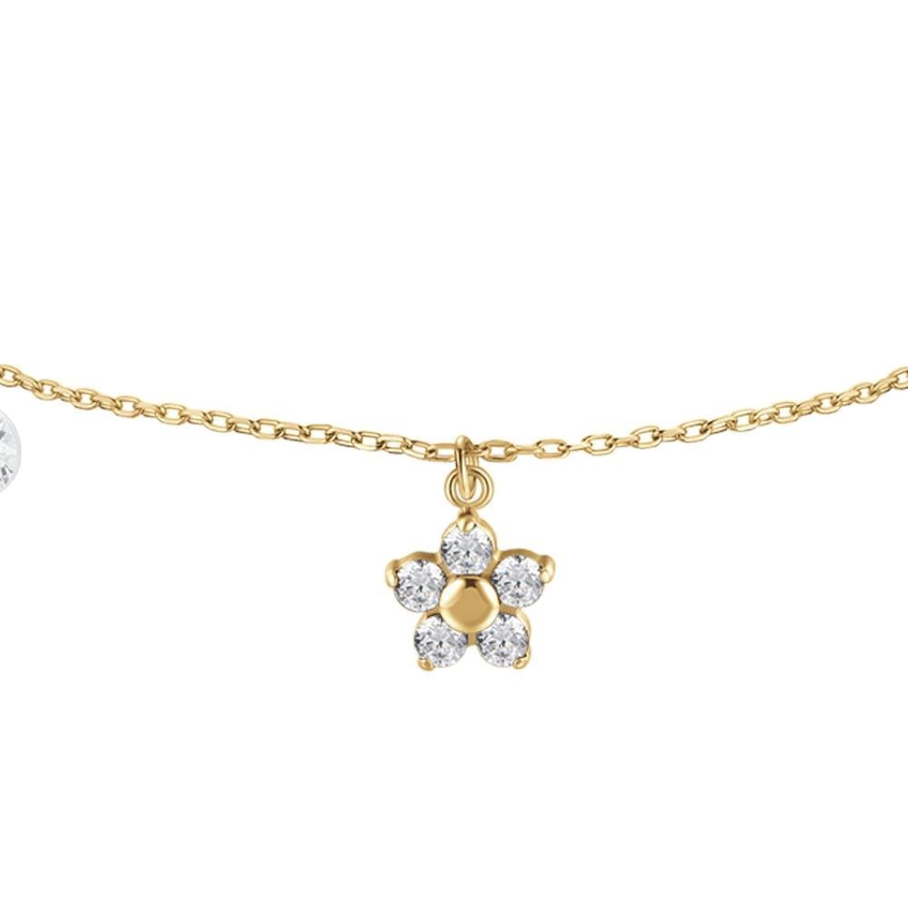 Luca Barra - Bracciale Fiore - Acciaio Oro