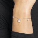 Luca Barra - Bracciale Farfalla - Acciaio - Zircone