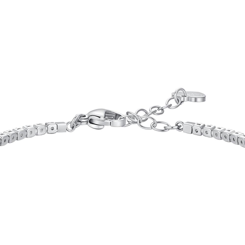 Luca Barra - Bracciale Tennis - Acciaio - Cuore