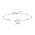 Luca Barra - Bracciale Stella - Acciaio - Zircone