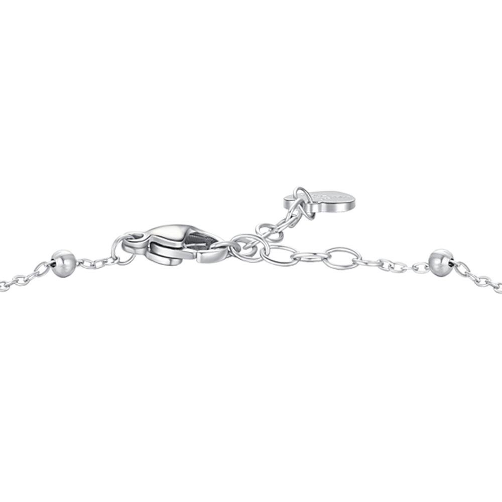Luca Barra - Bracciale Cuore - Acciaio - Zircone