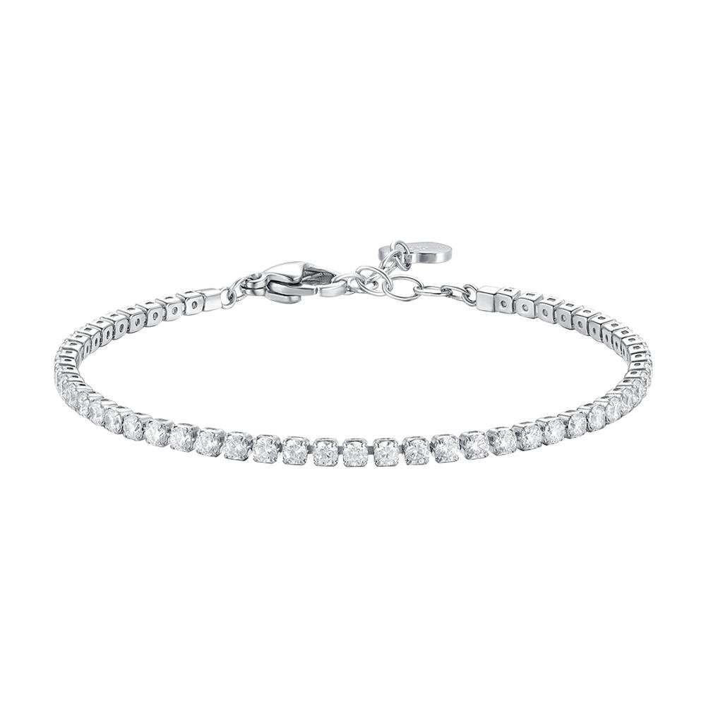 Luca Barra - Bracciale Tennis - Zirconi Bianchi