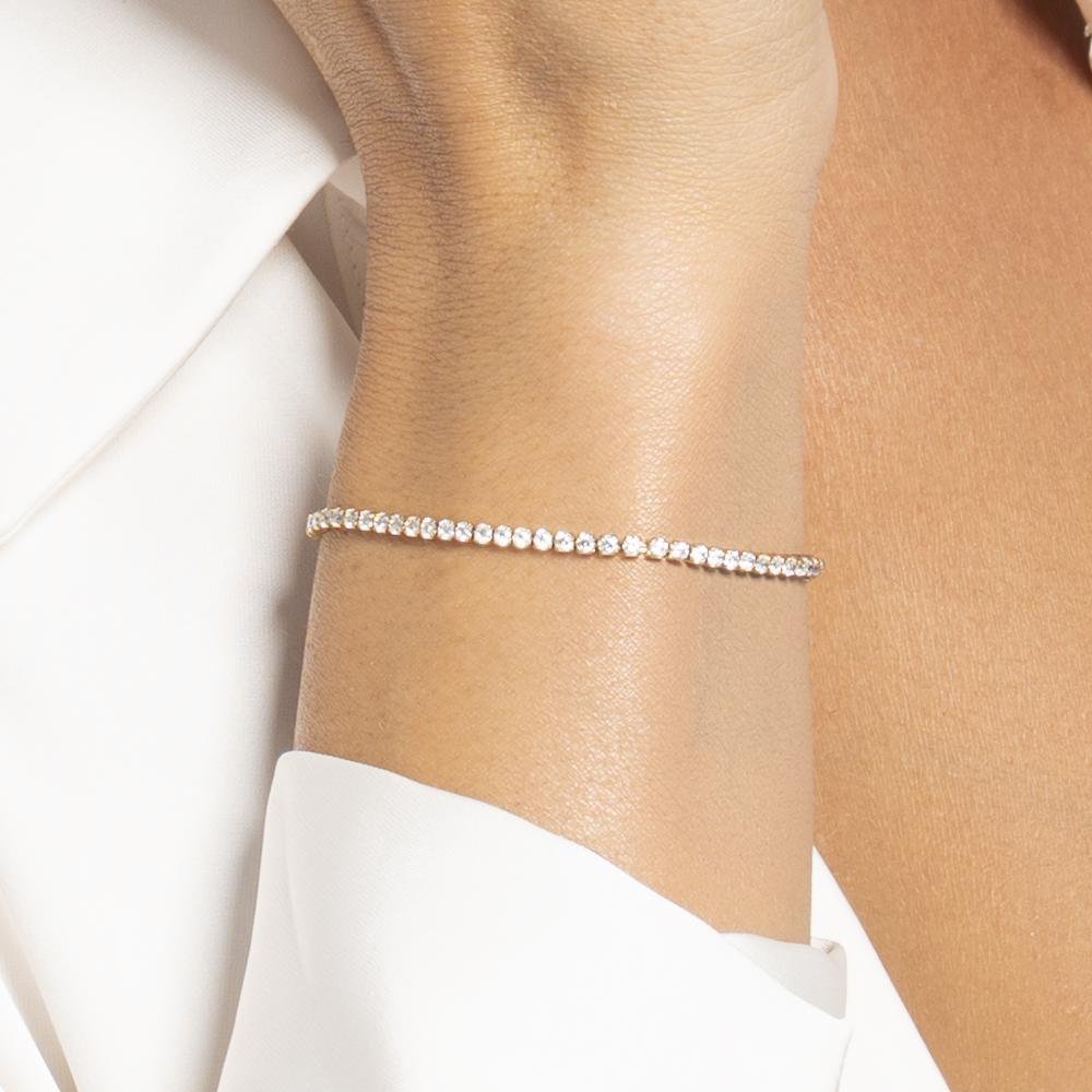 Luca Barra - Bracciale Tennis - Zirconi - Oro