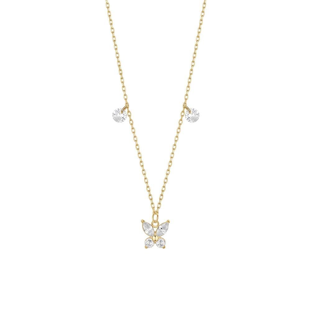 Luca Barra - Collana Donna - Acciaio - Zircone Bianco Luca Barra - Collana Donna - Acciaio - Zircone Bianco