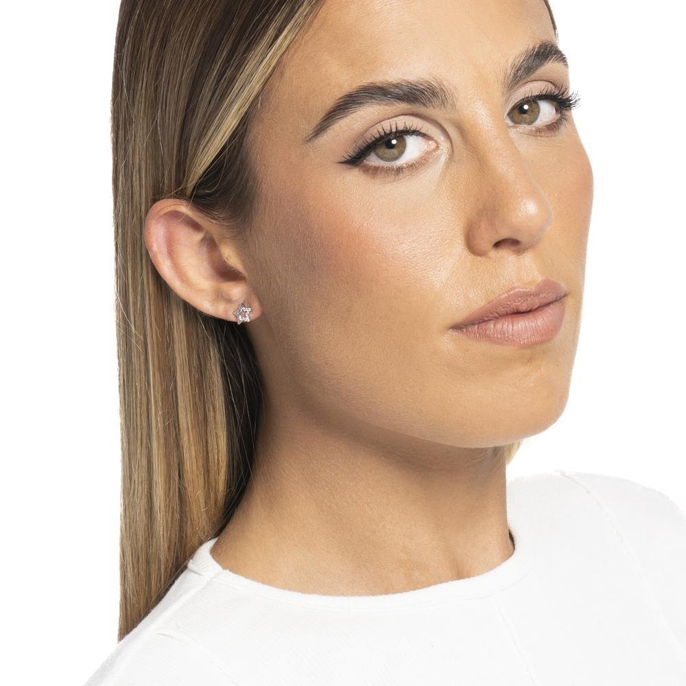 Luca Barra - Mono Orecchino Stella - Acciaio