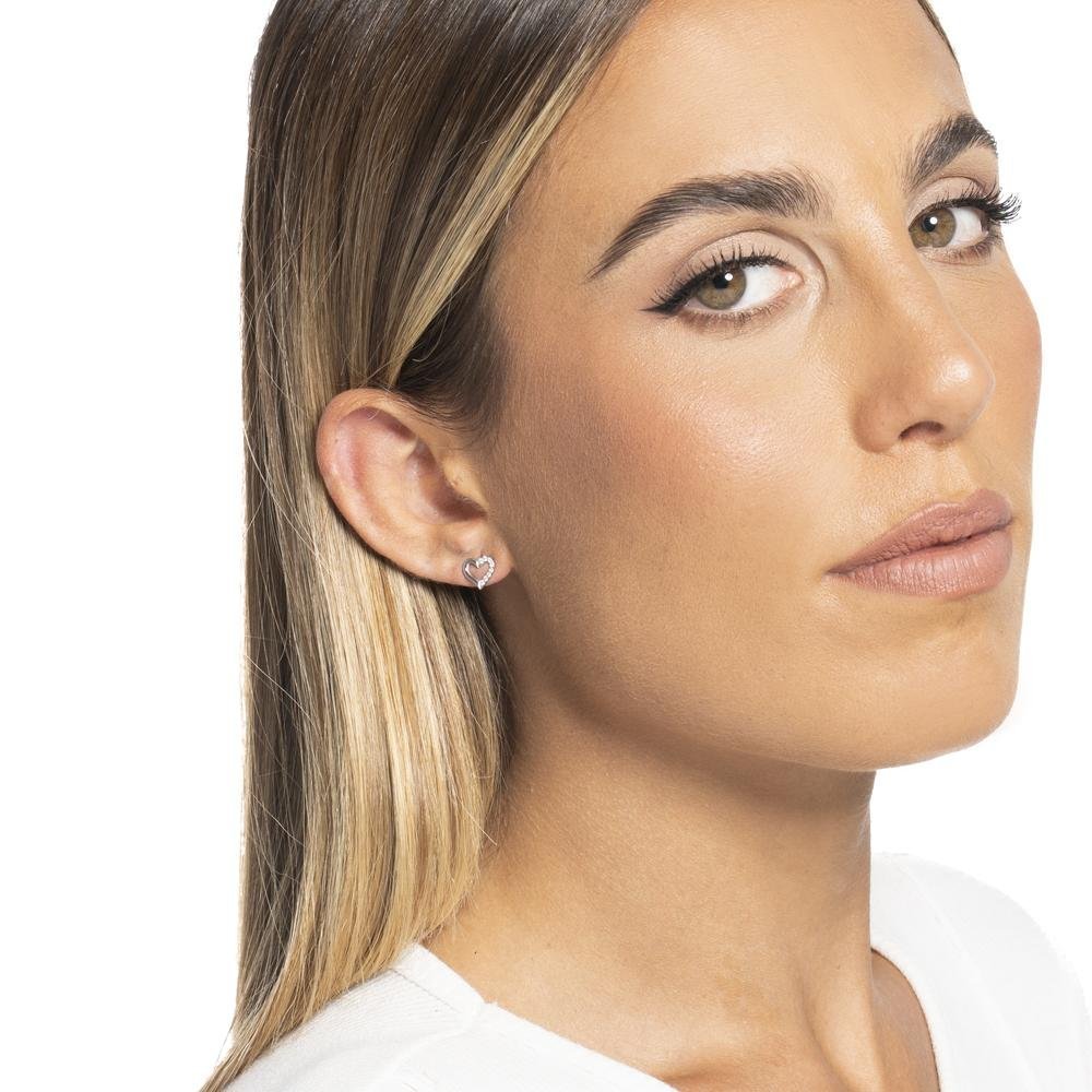 Luca Barra - Mono Orecchino - Acciaio - Cuore