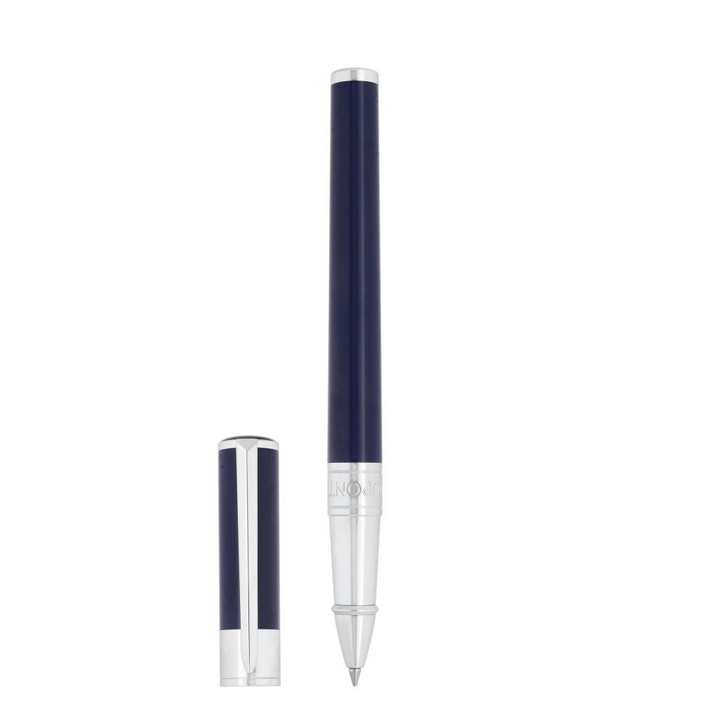 St Dupont - Penna Roller Initial - Blu - Lacca