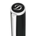 St Dupont - Penna Roller Initial - Lacca Nera - Cromata