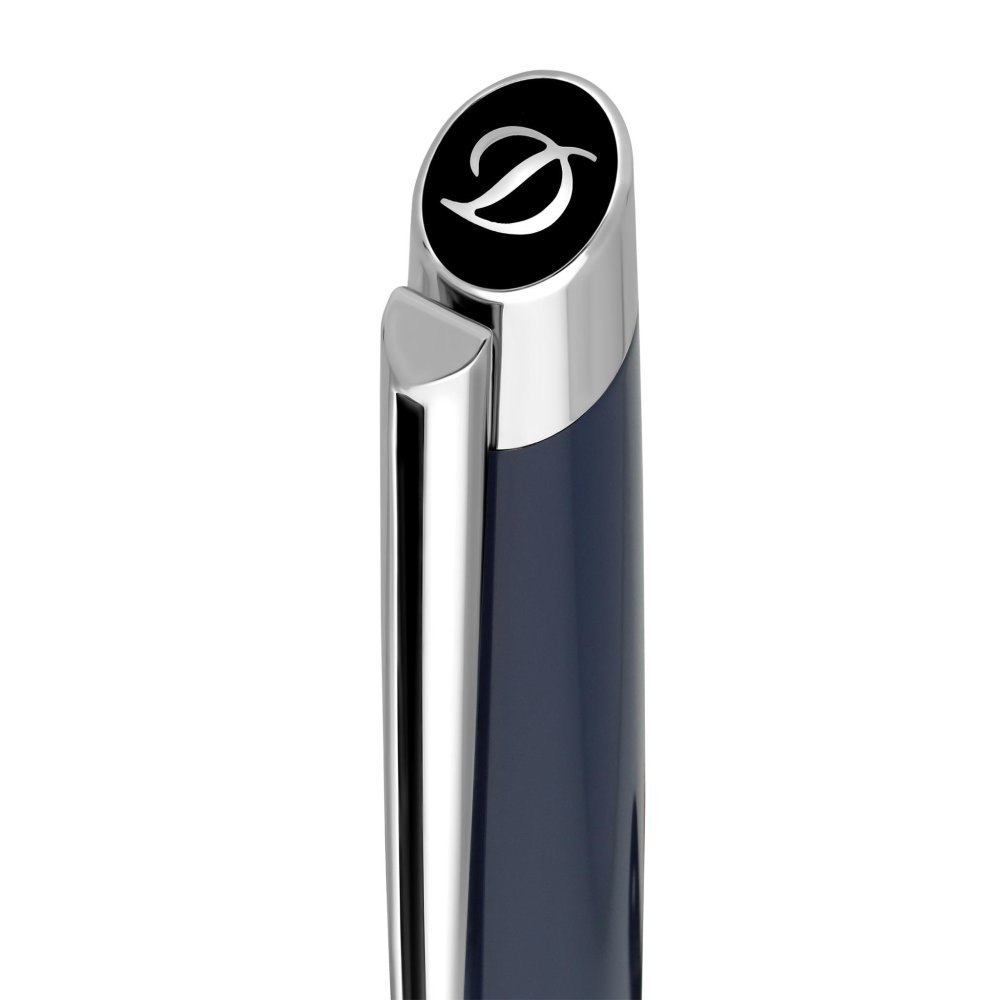 St Dupont - Stylo Défi Millenium - Ottone - Blu