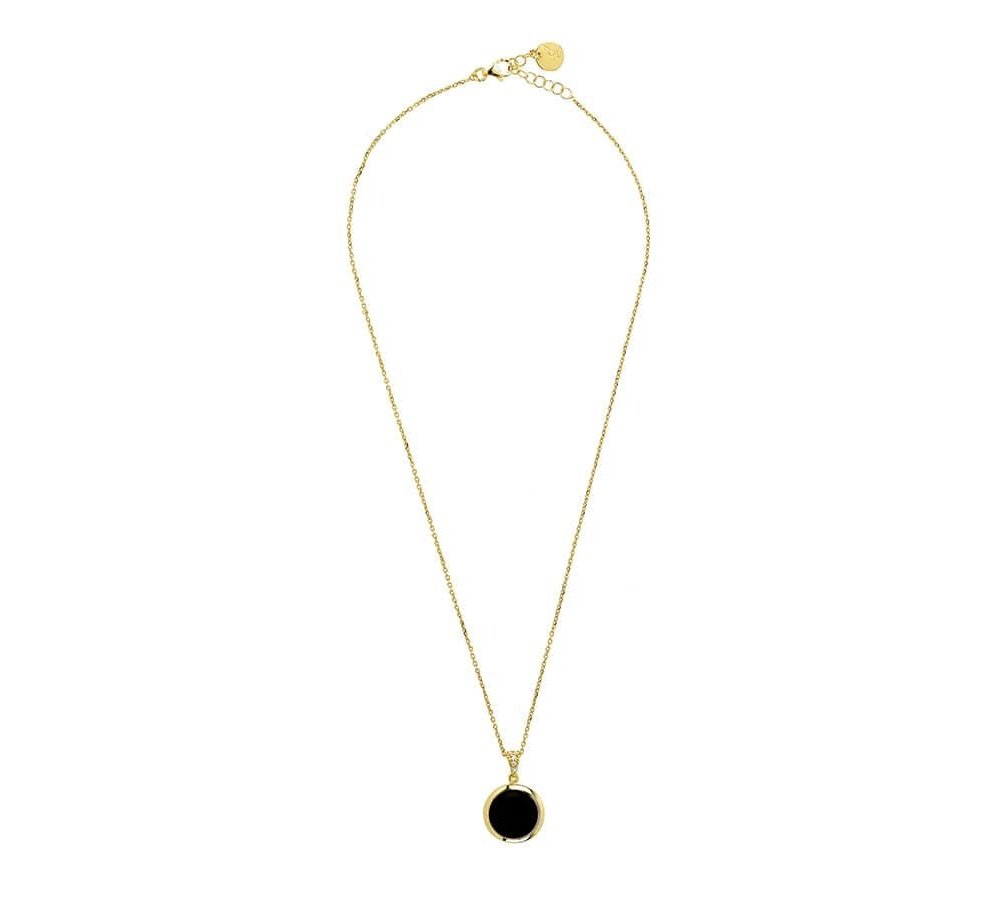 Aquaforte - Collana Tonde Reverse - Oro Giallo - Ag 925‰ Aquaforte - Collana Tonde Reverse - Oro Giallo - Ag 925‰