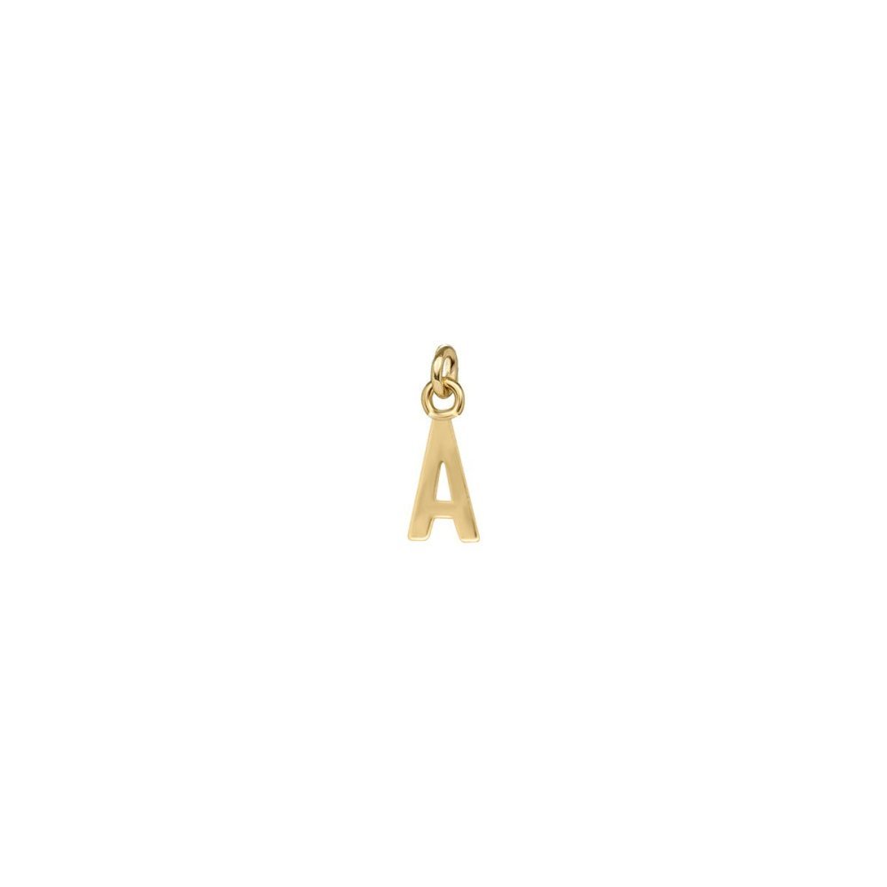 Rue Des Mille - Ciondolo Lettera A - Oro 18Kt