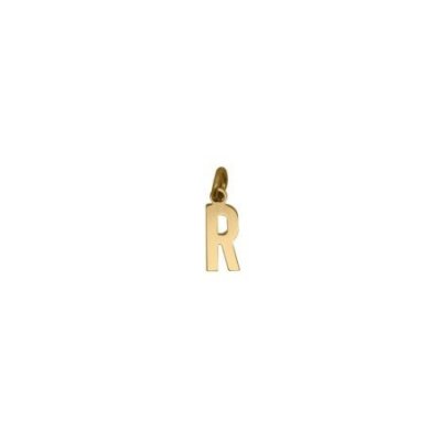 Rue Des Mille - Ciondolo Lettera R - Oro 18Kt