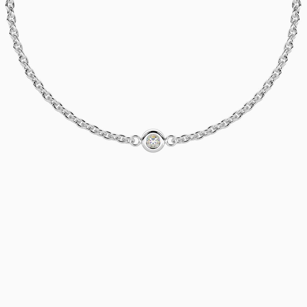 Kidult - Bracciale Diamante Lab-Grown - Acciaio