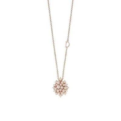 Damiani - Collierino Mimosa - Oro Rose - Diamante
