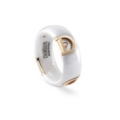 Damiani - Anello D.Icon - Oro Rosa - Ceramica