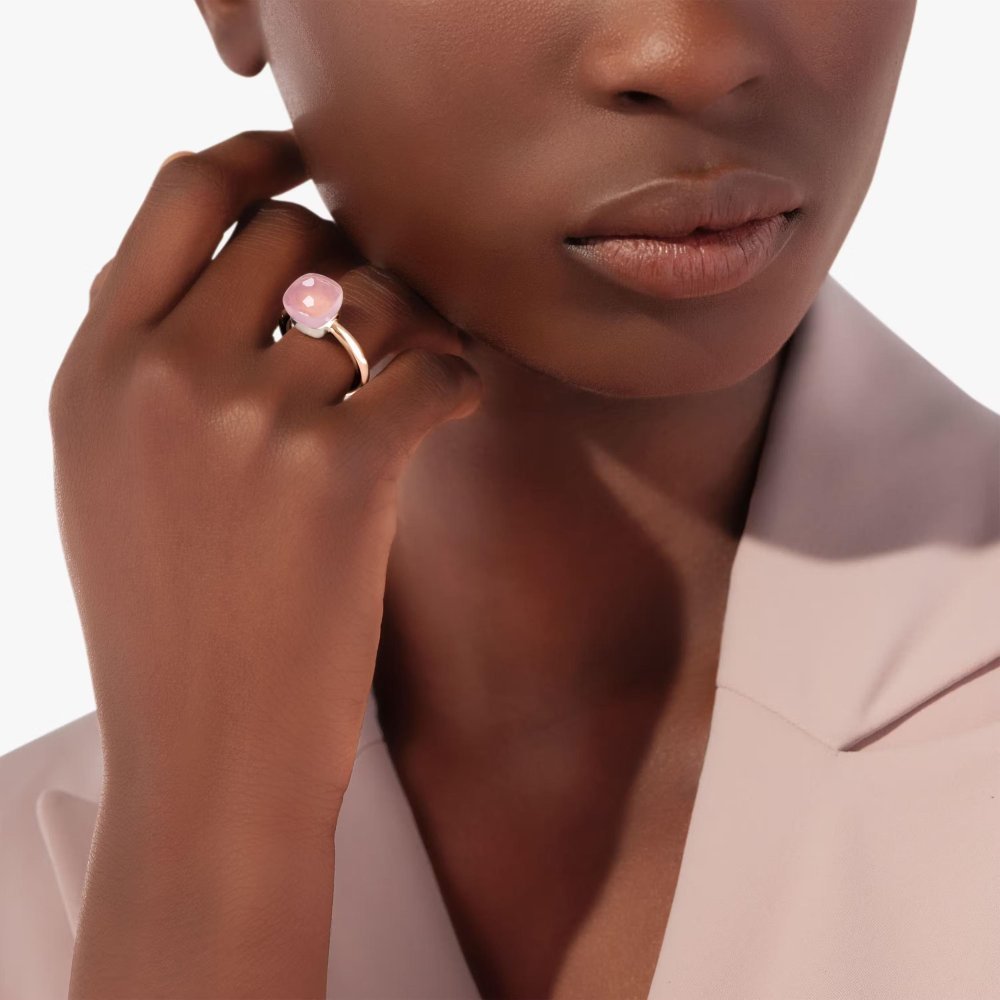 Pomellato - Anello Nudo Classic - Oro Rosa - Quarzo