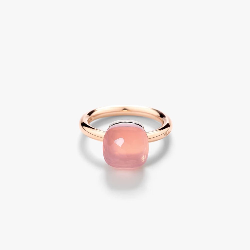 Pomellato - Anello Nudo Classic - Oro Rosa - Quarzo