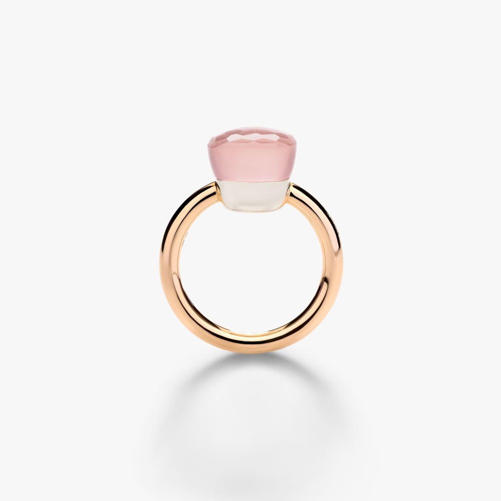 Pomellato - Anello Nudo Classic - Oro Rosa - Quarzo