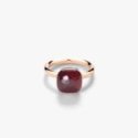 Pomellato - Anello Nudo Classic - Oro Rosa - Granato