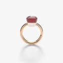 Pomellato - Anello Nudo Classic - Oro Rosa - Granato