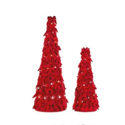 Cartai Bassanesi - Alberi Fiocchi Velluto - Rosso