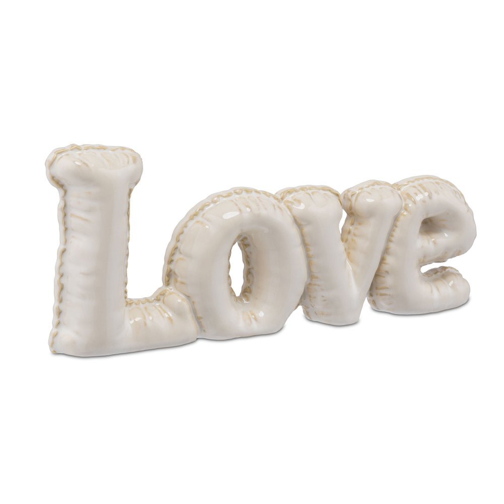 Rituali Domestici - Set Da 2 Decorazione Love - Ceramica