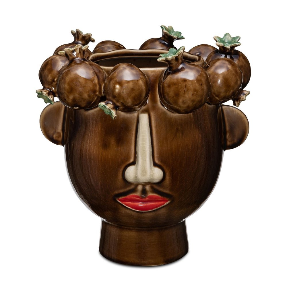 Rituali Domestici - Vaso Melograni - Porcellana