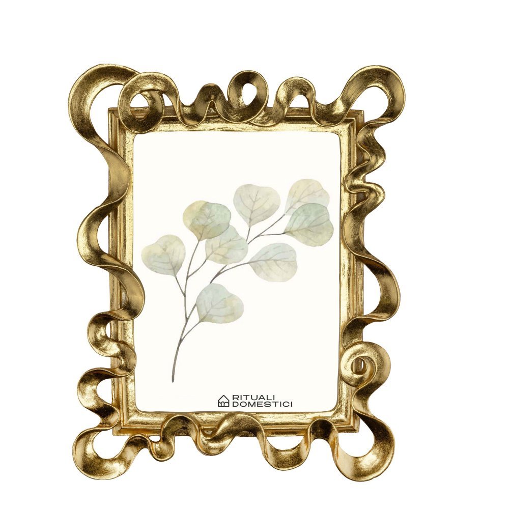Rituali Domestici - Portafoto Nastro - Resina - 22X2X27H Cm