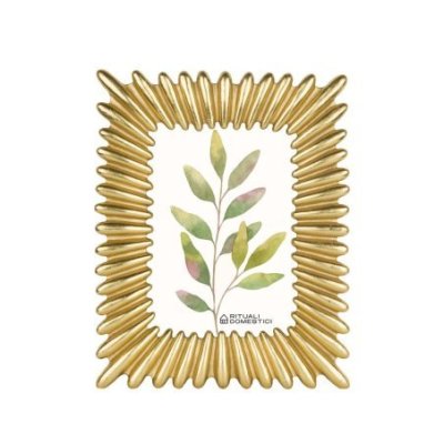 Rituali Domestici - Portafoto Raggi - Resina - 20,6X2,3X25 Cm