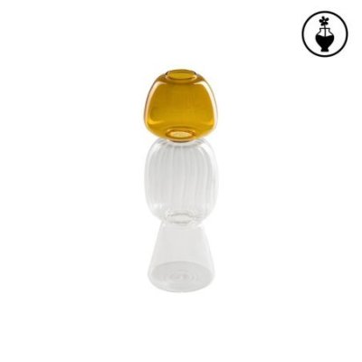 Rituali Domestici - Vaso Monofiore L Ambra - Vetro
