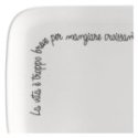 Rituali Domestici - Piatto Rettangolare - Porcellana
