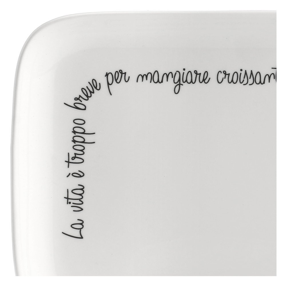 Rituali Domestici - Piatto Rettangolare - Porcellana