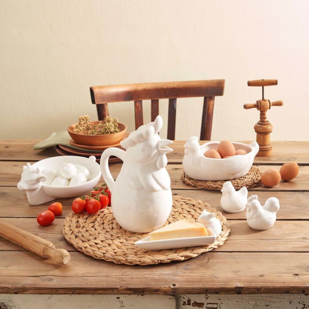 Rituali Domestici - Piatto Servi Formaggio - Porcellana