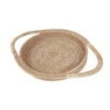La Porcellana Bianca - Vassoio Rotondo - Rattan