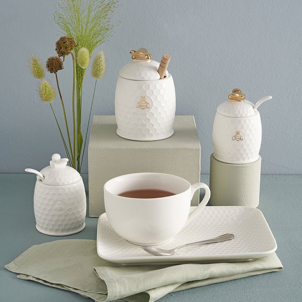 La Porcellana Bianca - Oro Vasetto Miele - Porcellana