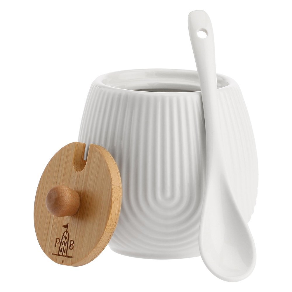 La Porcellana Bianca - Zuccheriera Righe - Porcellana