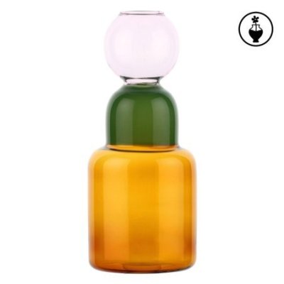 Rituali Domestici - Vaso Monofiore Top - Vetro Rosa