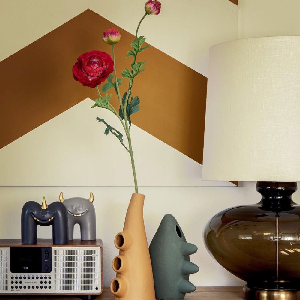 Rituali Domestici - Vaso Decorativo Alto - Ceramica